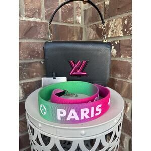 Louis Vuitton Twist Strap Top Handle Bag Epi Leather MM 43113